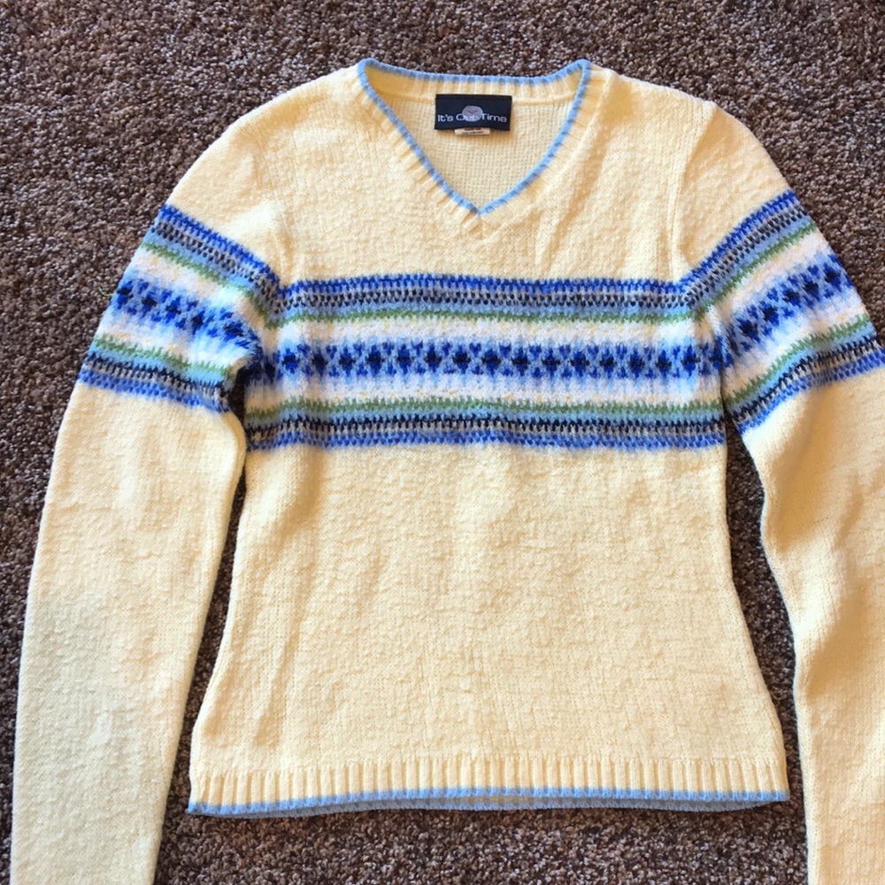 Yellow Sweater